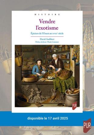 Couverture du livre epiciers de l ouest au xviiieme siecle